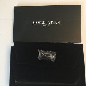 GEORGIO ARMANI PARFUM VELVET CLUTCH